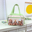 Kawaii Capybara Insulated Lunch Tote – Stylish, Thermal & Portable