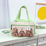 Kawaii Capybara Insulated Lunch Tote – Stylish, Thermal & Portable