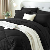 7-Piece “Bed-in-a-Bag” Comforter Set – Complete Bedding Bundle with Sheets, Pillowcases & Comforter
