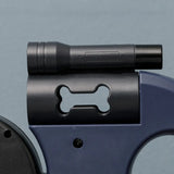 Double-Headed Retractable Dog Leash with LED Light – 360° Swivel Tangle-Free Lead for Small & Medium Dogs