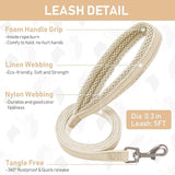 No-Pull Step-In Pet Harness, Leash & Collar Set – Reflective Soft Mesh Vest with Anti-Lost ID Tag for Small Dogs & Puppies