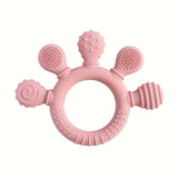 “Baby Silicone Teether – Soft BPA-Free Teething Stick Toy for Grasp Training, Biting & Chewing Relief for Infants & Toddlers”
