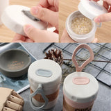 300 ml Wheat-Straw Sealed Soup Cup with Lid – Healthy Material Lunch Box & Portable Food Container