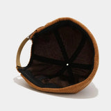 Corduroy Brimless Docker Hat – Unisex Adjustable Harbour Beanie with Rolled Cuff Skull Cap Style