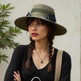 Outdoor Camping & Fishing Solar Fan Hat – Unisex Portable Wide Brim Fisherman Cap with Solar-Powered Cooling Fan