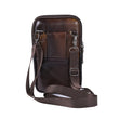 Men’s Stylish Waterproof Leather Crossbody Bag – Lightweight Simple Shoulder Sling Bag for Travel, Outdoor & Daily Fashion