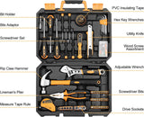 DEKO 100-Piece Home Repair Tool Set – General Household Hand Tools with Storage Box 🧰✨