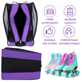 Multi-compartment roller skate & ski boots bag – waterproof storage shoulder bag for ice skating, skiing & travel gea