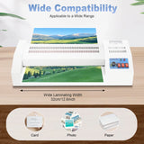 A4/A3 Laminating Machine – 90-Second Fast Preheating, Hot & Cold Laminator for Documents, Photos & Office Use