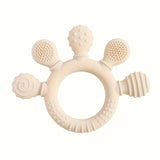 “Baby Silicone Teether – Soft BPA-Free Teething Stick Toy for Grasp Training, Biting & Chewing Relief for Infants & Toddlers”