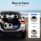 9 inch Replacement Inflatable Balloon Wheels for Beach Cart – 2-Pack Sand-Tire Set 🌊🛞