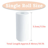 6-Pack Portable Thermal Print Paper Rolls for Instant Print Cameras – HD Quality, Compatible Refill Set