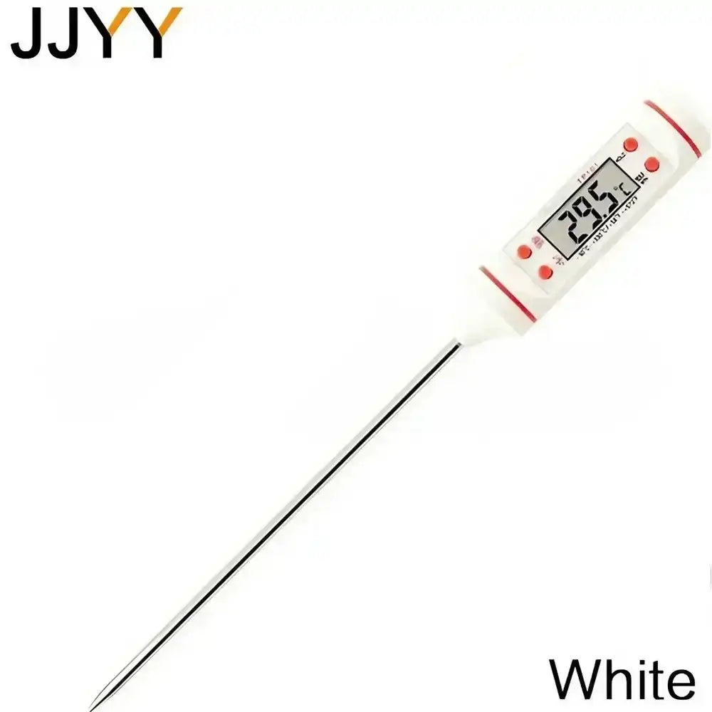 JJYY Digital Food & Meat Thermometer – Instant Read Kitchen Probe for Cooking, BBQ, Oil & Liquid Temperature Measuring