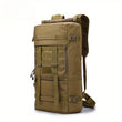 50L Multi-Purpose Outdoor Backpack – Large-Capacity Travel & Luggage Bag | Men’s Convertible Messenger Carry Pack