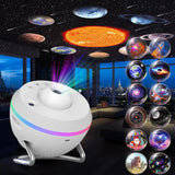 13-in-1 Planetarium Starry Galaxy Projector Night Light – 6 RGB Effects, 360° Rotation, Timer & Speed Control