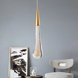 Modern Gold Pendant Light – Clear Glass Hanging Light Fixture for Kitchen Island & Farmhouse Décor