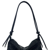 Women’s Sparkle Glitter Tote & Sling Bag – Elegant Zipper Satchel with Adjustable Strap