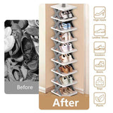 Shoe Organizer Rack – Multi-Layer, Detachable, Space-Saving Shelf for Home Use - PulinGO