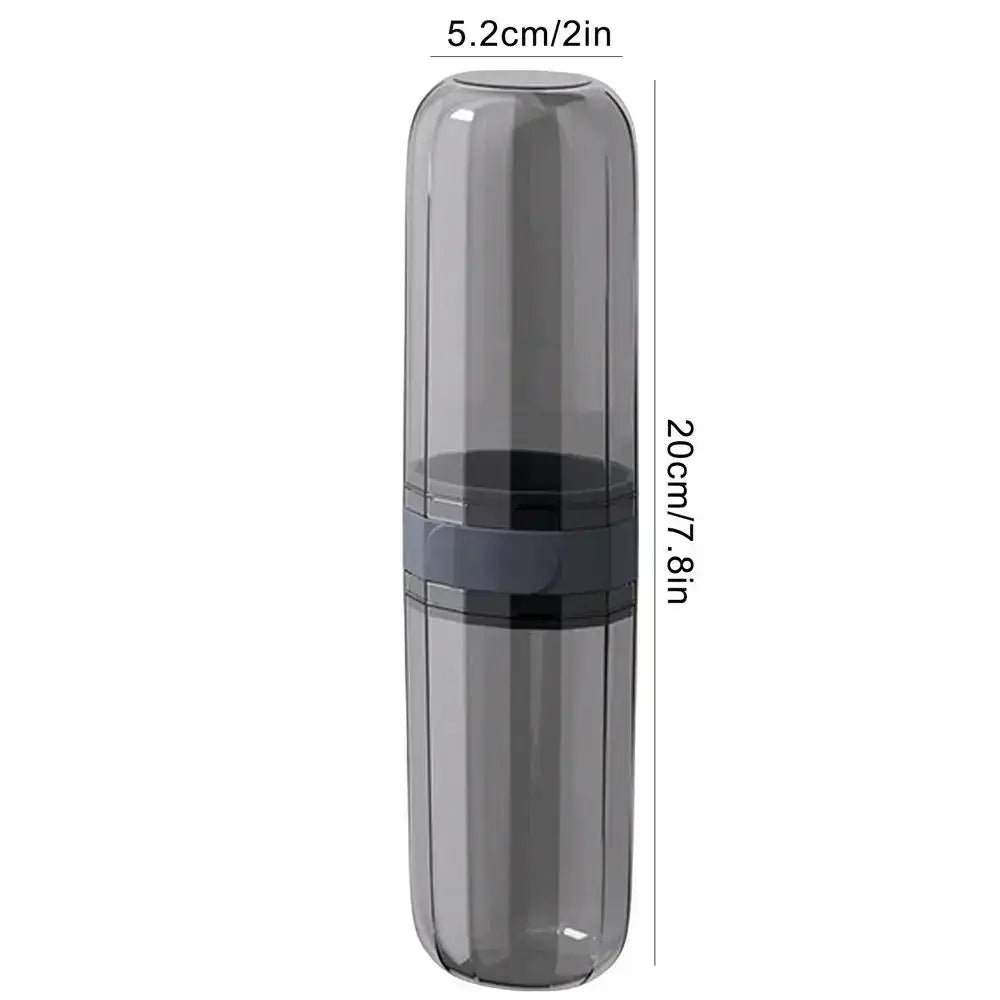 Dust-Proof Toothbrush & Toothpaste Travel Case – Leak-Proof Hygiene Holder