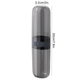 Dust-Proof Toothbrush & Toothpaste Travel Case – Leak-Proof Hygiene Holder