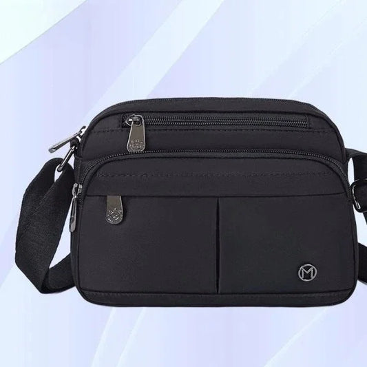 Unisex Waterproof Crossbody Bag – Large-Capacity Multi-Pocket Shoulder Bag for Travel, Work & Daily Use