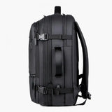 Expandable Men’s Laptop Backpack – Large Capacity Business & Travel School Backpack with USB Charging Port