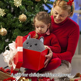 10-Inch Cat Plush Pillow – Soft Stuffed Animal Toy, Cute Fluffy Cushion, Collectible Comfy Pillow for Kids, Boys & Girls Bedroom Decor