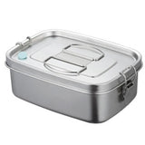 2-Layer Stainless Steel Bento Lunch Box – 1000 ml Insulated Food Container for School, Office & Kitchen
