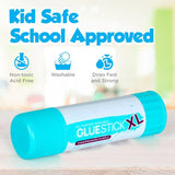 Giant Vanishing Purple Glue Stick – XL 115 g Washable, Non-Toxic Adhesive