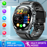 EIGIIS KE6 Smart Watch – 1.43” AMOLED Sports Watch for Men with Bluetooth Call, Health Monitoring & IP68 Waterproof Design