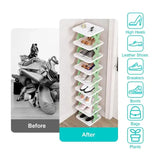 Shoe Organizer Rack – Multi-Layer, Detachable, Space-Saving Shelf for Home Use - PulinGO