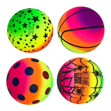 6″ Colorful Inflatable Playground Ball – PVC Sports Kickball & Handball