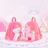 Standing Unicorn Plush Backpack – Cute Kids Bag & Stuffed Animal Toy | Soft Unicorn Backpack Gift for Baby Girls & Toddlers