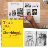Interactive Art Class Workbook – Spiral Bound Creative Guide with Exercises & Tutorials 🎨📘