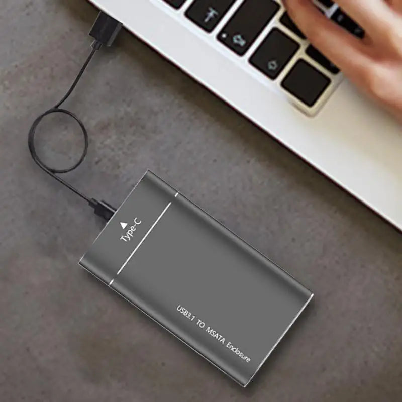 Portable External HDD – 500GB USB Hard Drive, High-Speed Data Storage Expansion for Laptops & Desktops, Black
