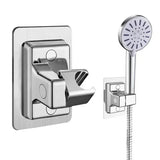 Adjustable ABS Shower Head Holder – Self-Adhesive Wall Mount Bracket for Handheld