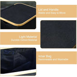 100 L Large Laundry Basket with Lid & Removable Inner Bag – Tall Freestanding Collapsible Hamper