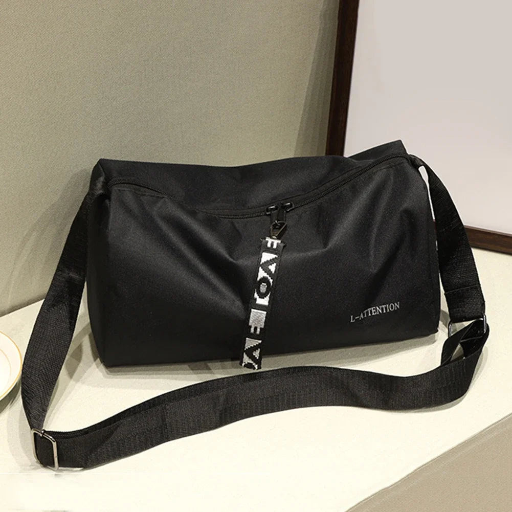 Portable yoga & gym sports bag – multifunction 600D nylon fitness handbag with adjustable strap for training, travel & weekend use