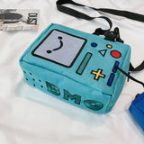 Cute Cartoon Student Backpack — Funny Robot/Game Console School Bag with Large Travel Capacity