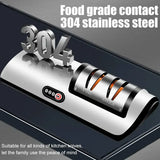 Fully-Automatic Electric Knife Sharpener – 4-Stage Precision Sharpening Machine for Kitchen Knives 🍴🔪 Electric Knife Sharpener