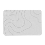 Indoor Diatomite Stone Bath Mat – Soft Water Absorption & Quick-Dry Shower Floor Rug