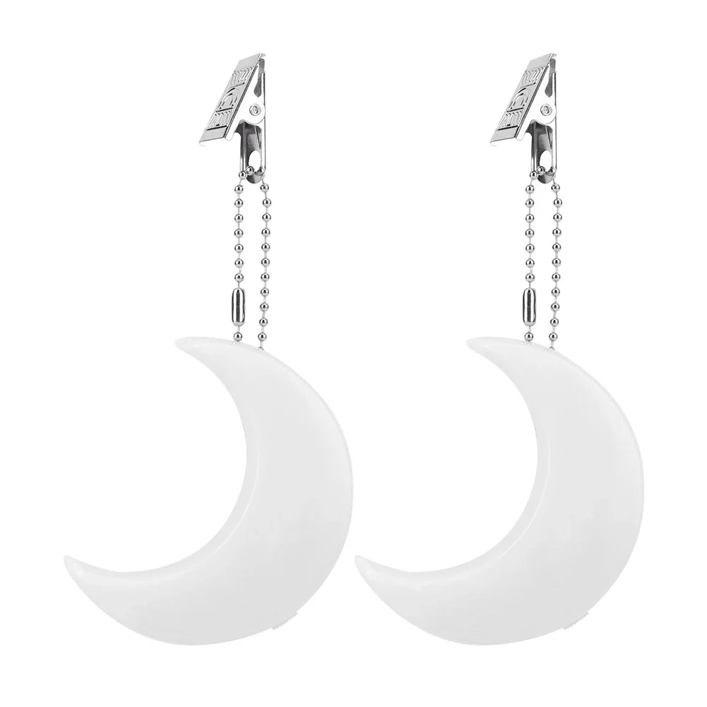 Heart-Shaped LED Purse Light – Touch Sensor Moon Bag Light with Clip, Portable Hanging Handbag Night Lamp, Gifts for Women