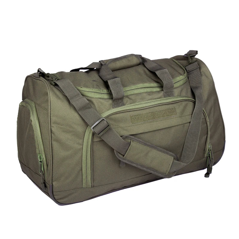 Waterproof gym duffle bag – military tactical sports & travel luggage with large capacity, durable Oxford design for men