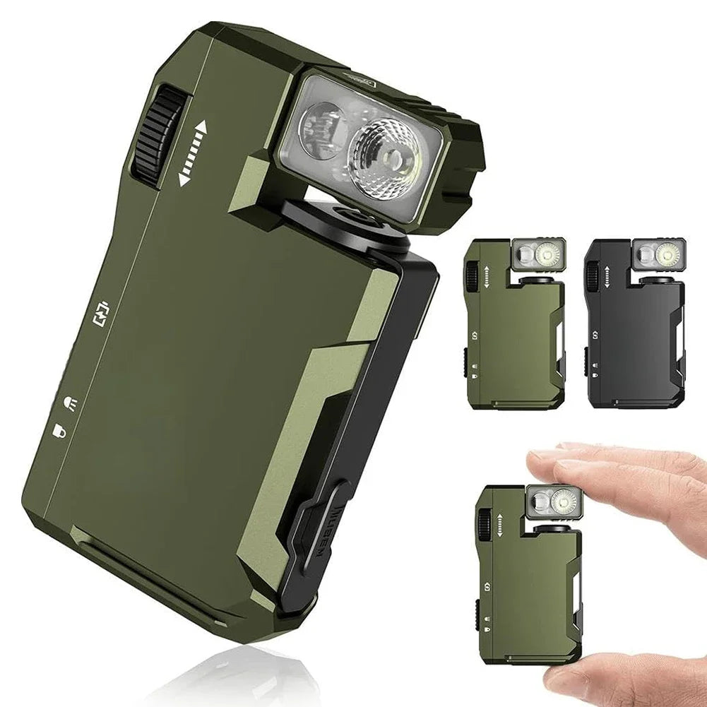 G5 Mini EDC Pocket Flashlight – 400 Lumens, Waterproof, Magnetic Tail, 180° Rotating Head 🔦✨