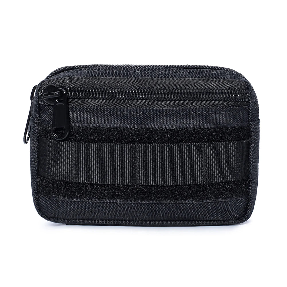 MOLLE Mini Waist Bag – Tactical Multi-Pocket Organizer Pouch for Hunting, Travel & Outdoor Gear 🎯🎒