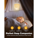 Jolywell Baby Night Light – Portable Egg-Shaped Nursery Lamp with Stable Charging Pad & Touch Control, Soothing LED Nightlight for Kids & Breastfeeding