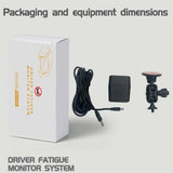 Anti-Sleep Driving Alarm System – Face & Pupil Recognition Safety Monitor with Head-Up Alert for Accurate Driver Protection
