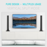 Wireless 3D Surround Soundbar System – Foldable Split Subwoofer & Multi-Function Speaker for TV/PC