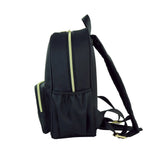 Customizable Black Nylon Backpack – Travel & School Book Bag for Crafts, DIY & Everyday Use