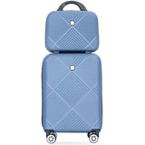 4-Piece Lightweight Travel Luggage Set – Large Capacity Spinner Suitcases with Double Wheels